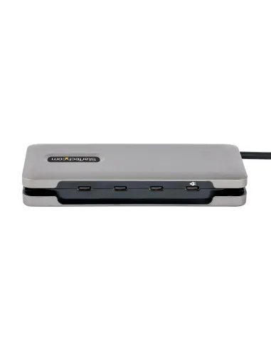 StarTech.com Hub USB C de 4 Puertos, 4 Puertos USB Tipo C, USB 3.1 de 10Gbps - Concentrador Ladrón USB Tipo C con Entrega de