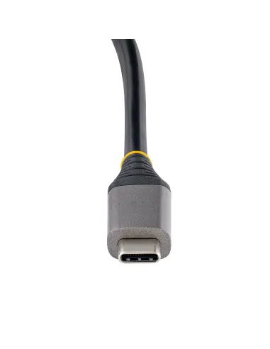 StarTech.com Hub USB C de 4 Puertos, 4 Puertos USB Tipo C, USB 3.1 de 10Gbps - Concentrador Ladrón USB Tipo C con Entrega de