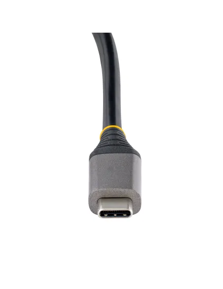 StarTech.com Hub USB C de 4 Puertos, 4 Puertos USB Tipo C, USB 3.1 de 10Gbps - Concentrador Ladrón USB Tipo C con Entrega de