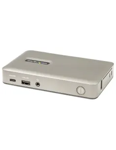 StarTech.com Docking Station USB C - USB-C a DisplayPort 4K 30Hz o VGA - Carga con Entrega de Alimentación PD de 65W - Hub USB