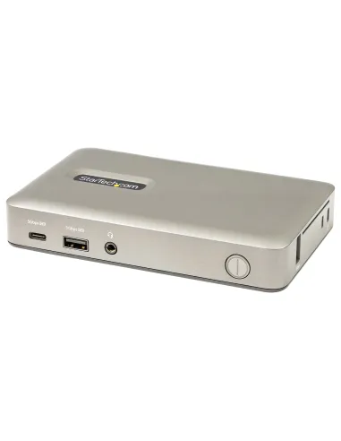 StarTech.com Docking Station USB C - USB-C a DisplayPort 4K 30Hz o VGA - Carga con Entrega de Alimentación PD de 65W - Hub USB