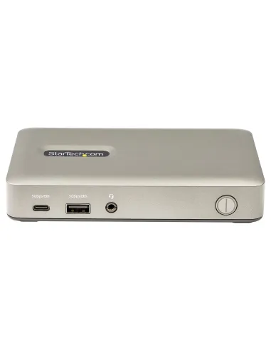 StarTech.com Docking Station USB C - USB-C a DisplayPort 4K 30Hz o VGA - Carga con Entrega de Alimentación PD de 65W - Hub USB