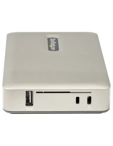StarTech.com Docking Station USB C - USB-C a DisplayPort 4K 30Hz o VGA - Carga con Entrega de Alimentación PD de 65W - Hub USB