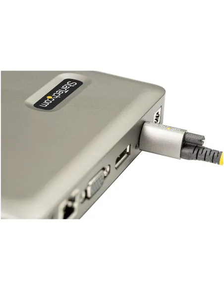 StarTech.com Docking Station USB C - USB-C a DisplayPort 4K 30Hz o VGA - Carga con Entrega de Alimentación PD de 65W - Hub USB