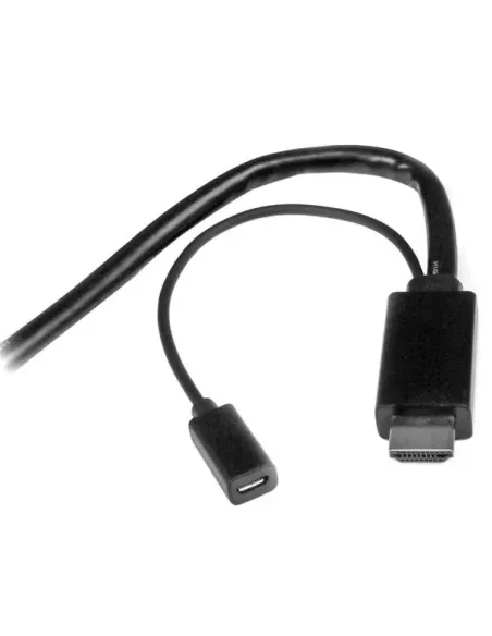 StarTech.com Cable Conversor HDMI, DisplayPort o Mini DisplayPort a HDMI de 2m - Adaptador DP y Mini DP