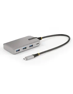 StarTech.com Hub Ladrón USB-C de 4 Puertos con Modo Alt de DP para USB-C y Salida de Vídeo de 4K 60Hz - 3x USB-A - 1x USB Tipo