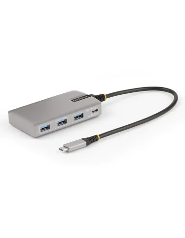 StarTech.com Hub Ladrón USB-C de 4 Puertos con Modo Alt de DP para USB-C y Salida de Vídeo de 4K 60Hz - 3x USB-A - 1x USB Tipo