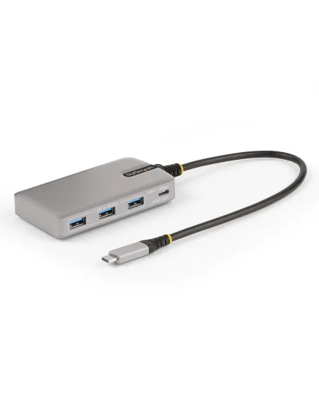 StarTech.com Hub Ladrón USB-C de 4 Puertos con Modo Alt de DP para USB-C y Salida de Vídeo de 4K 60Hz - 3x USB-A - 1x USB Tipo