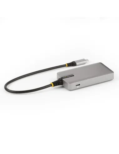 StarTech.com Hub Ladrón USB-C de 4 Puertos con Modo Alt de DP para USB-C y Salida de Vídeo de 4K 60Hz - 3x USB-A - 1x USB Tipo
