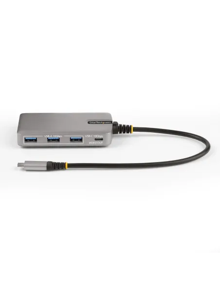 StarTech.com Hub Ladrón USB-C de 4 Puertos con Modo Alt de DP para USB-C y Salida de Vídeo de 4K 60Hz - 3x USB-A - 1x USB Tipo