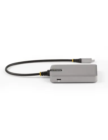 StarTech.com Hub Ladrón USB-C de 4 Puertos con Modo Alt de DP para USB-C y Salida de Vídeo de 4K 60Hz - 3x USB-A - 1x USB Tipo