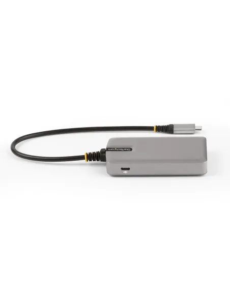 StarTech.com Hub Ladrón USB-C de 4 Puertos con Modo Alt de DP para USB-C y Salida de Vídeo de 4K 60Hz - 3x USB-A - 1x USB Tipo