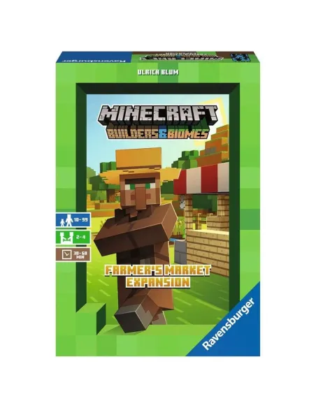 Juego de mesa ravensburger minecraft farmer's market esp.