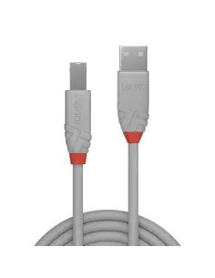 Lindy 36684 cable USB USB 2.0 3 m USB A USB B 0,48 Gbit s Gris 2