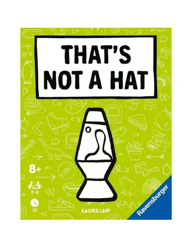 Juego de mesa ravensburger that's not a hat 2: pop culture