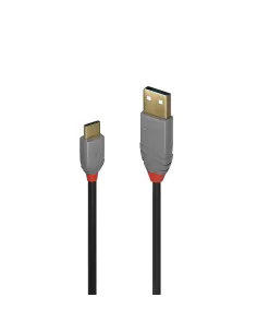 Lindy 36888 cable USB USB 2.0 3 m USB A USB C 0,48 Gbit s Negro, Gris