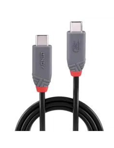 Lindy 36957 cable USB USB4 Gen 3x2 1,5 m USB C 40 Gbit s 240 W Negro 2