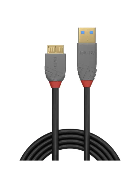 Lindy 36768 cable USB USB 3.2 Gen 1 (3.1 Gen 1) 3 m USB A Micro-USB B 5 Gbit s Negro