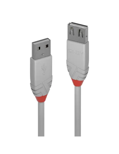 Lindy 36712 cable USB USB 2.0 1 m USB A 0,48 Gbit s Gris