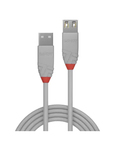 Lindy 36712 cable USB USB 2.0 1 m USB A 0,48 Gbit s Gris