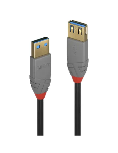 Lindy 36763 cable USB USB 3.2 Gen 1 (3.1 Gen 1) 3 m USB A 5 Gbit s Negro