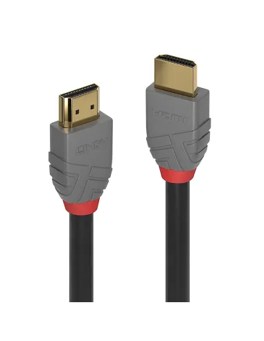 Lindy 36961 cable HDMI 0,5 m HDMI tipo A (Estándar) Negro, Gris