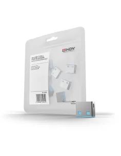 Lindy 40462 bloqueador de puerto USB tipo A Azul Acrilonitrilo butadieno estireno (ABS) 10 pieza(s)