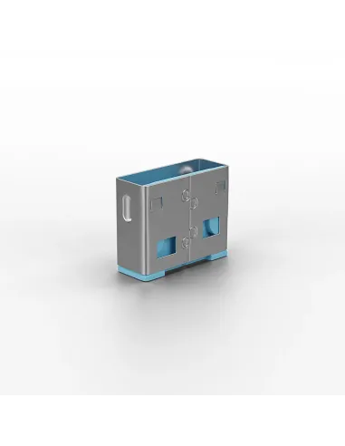 Lindy 40462 bloqueador de puerto USB tipo A Azul Acrilonitrilo butadieno estireno (ABS) 10 pieza(s)