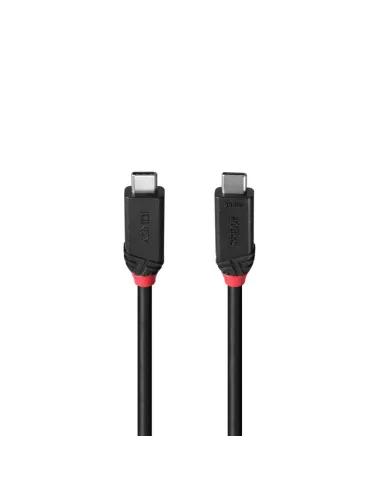 Lindy 37000 cable USB USB4 Gen 3x2 0,5 m USB C 40 Gbit s 240 W Negro