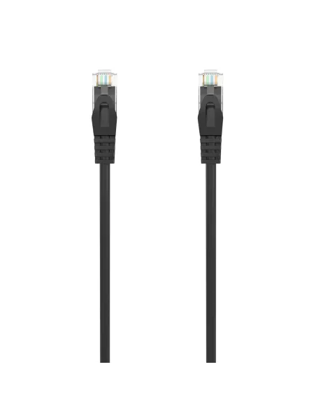 AISENS Cable de Red Latiguillo RJ45 LSZH Cat.6A 500 Mhz UTP AWG24, Negro, 1.0M
