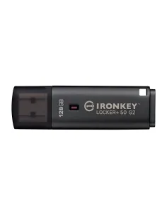 Kingston Technology IronKey 128GB Locker Plus 50 G2, FIPS 197, AES-256