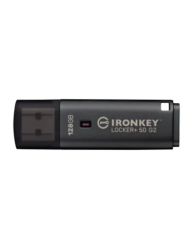Kingston Technology IronKey 128GB Locker Plus 50 G2, FIPS 197, AES-256