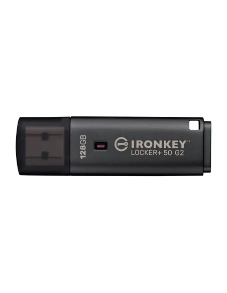 Kingston Technology IronKey 128GB Locker Plus 50 G2, FIPS 197, AES-256