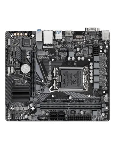 GIGABYTE H610M H V3 DDR4 Placa base - Compatible con procesadores Intel Core 14th CPUs, 4+1+1 Hybrid Phases Digital VRM, up to