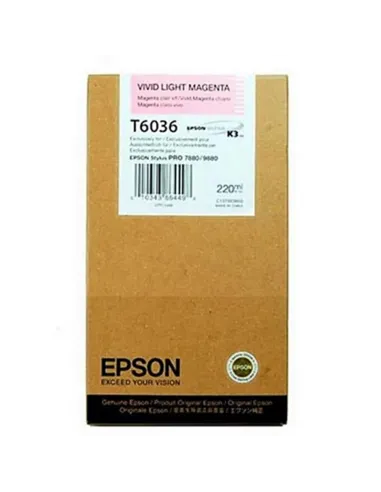 Epson Cartucho T603600 magenta claro vivo