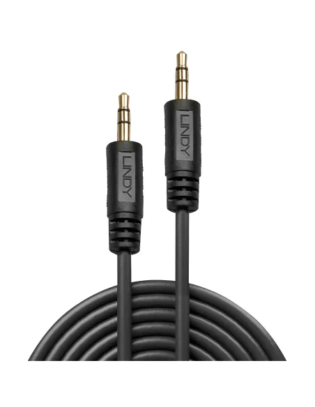 Lindy 35643 cable de audio 3 m 3,5mm Negro