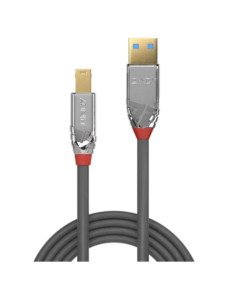 Lindy 36662 cable USB USB 3.2 Gen 1 (3.1 Gen 1) 2 m USB A USB B 5 Gbit s Gris