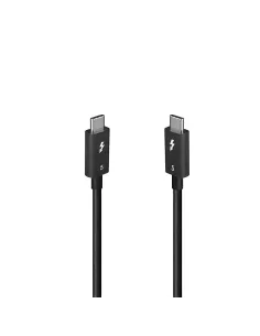Lindy 31130 cable Thunderbolt 1 m 80 Gbit s Negro
