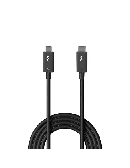 Lindy 31130 cable Thunderbolt 1 m 80 Gbit s Negro