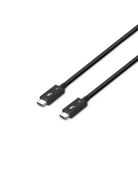 Lindy 31130 cable Thunderbolt 1 m 80 Gbit s Negro