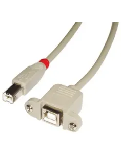 Lindy 31801 cable USB USB 2.0 1 m USB B 0,48 Gbit s Gris