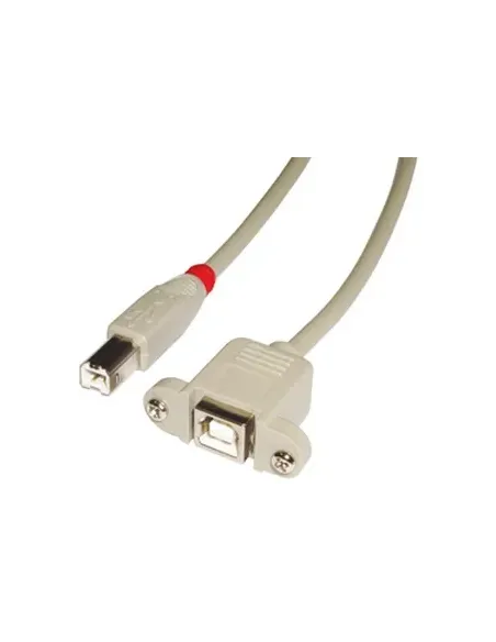 Lindy 31801 cable USB USB 2.0 1 m USB B 0,48 Gbit s Gris