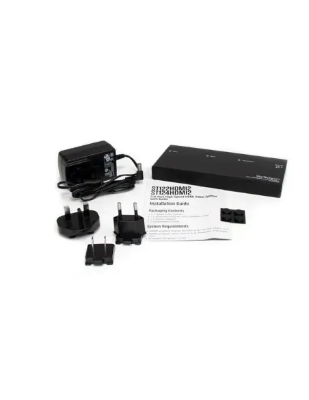 StarTech.com Multiplicador HDMI de 2 puertos y amplificador de señal - Splitter - 1920x1200 -1080p