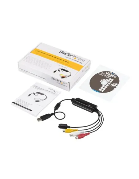 StarTech.com SVID2USB232 dispositivo para capturar video Composite + S-Video + RCA