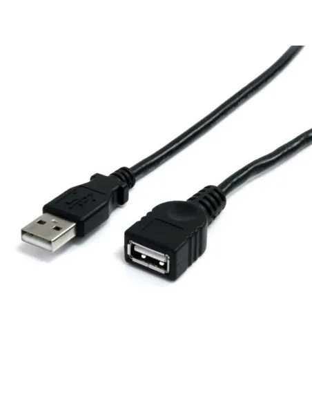 StarTech.com USBEXTAA10BK cable USB USB 2.0 3 m USB A 0,48 Gbit s Negro