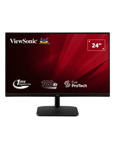 Viewsonic VA2432-H-2 pantalla para PC 61 cm (24") 1920 x 1080 Pixeles Full HD LED Negro