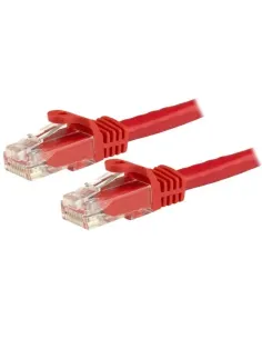 StarTech.com Cable de Red Ethernet Cat6 Sin Enganche de 5m Rojo - Cable Patch Snagless RJ45 UTP