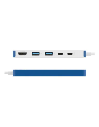 Targus HyperDrive Alámbrico USB 3.2 Gen 1 (3.1 Gen 1) Type-C Blanco