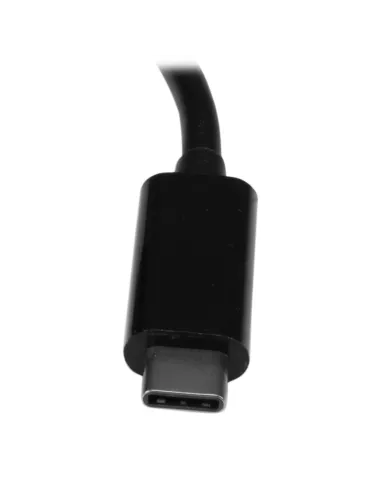 StarTech.com Hub Concentrador USB 3.0 USB-C de 3 Puertos con Ethernet Gigabit y Entrega de Alimentación de 60W con Puerto