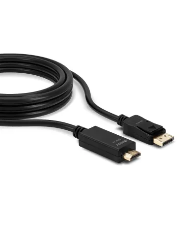 Lindy 36922 adaptador de cable de vídeo 2 m DisplayPort HDMI tipo A (Estándar) Negro